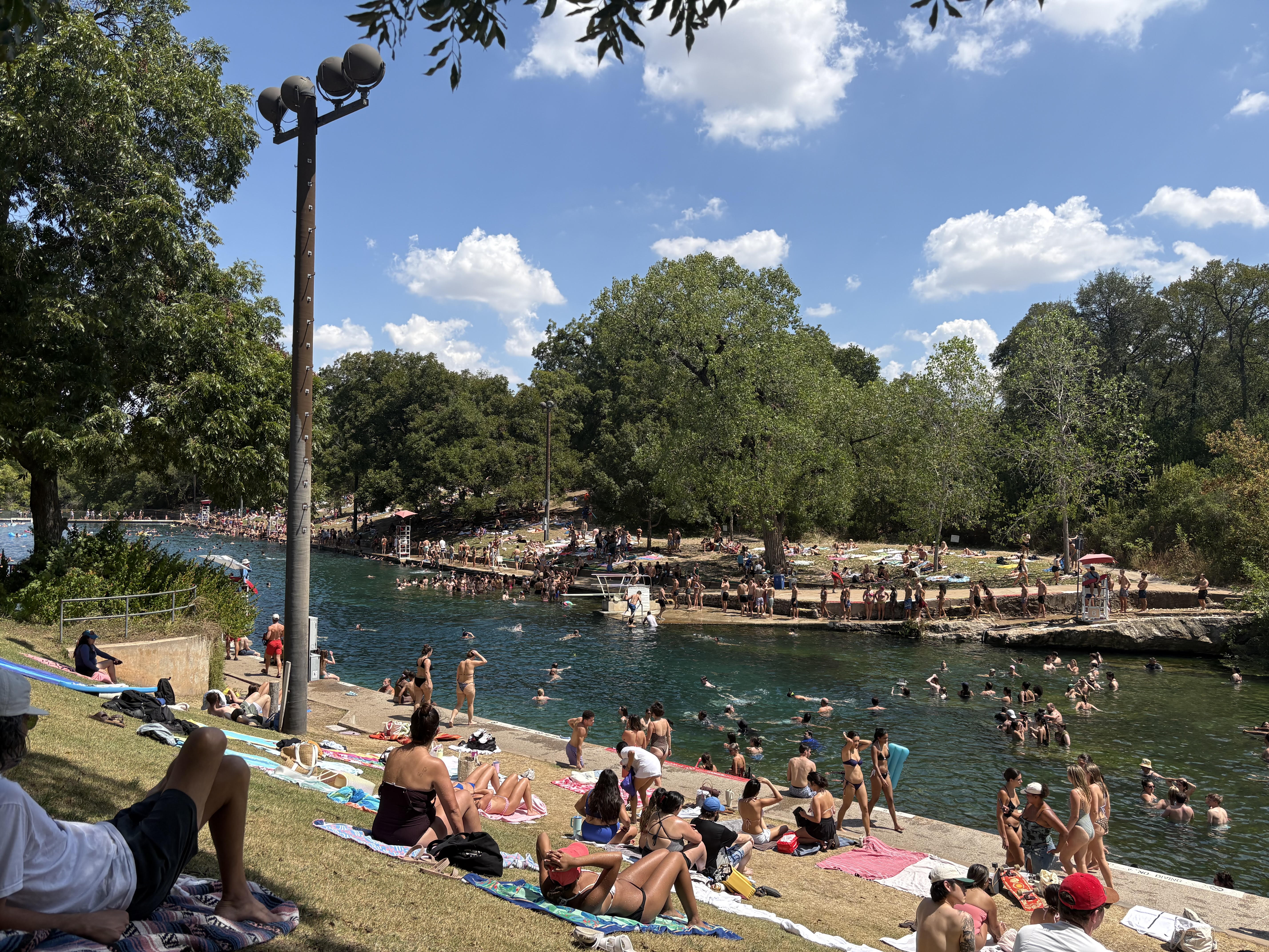Day 10 at Barton Springs Pool